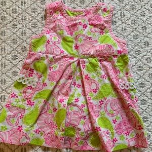 Lilly Pulitzer dress size 12-18 month